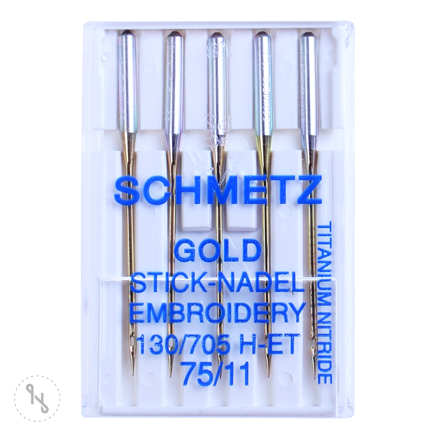 Schmetz Stick-Nadeln Gold 5er Packung