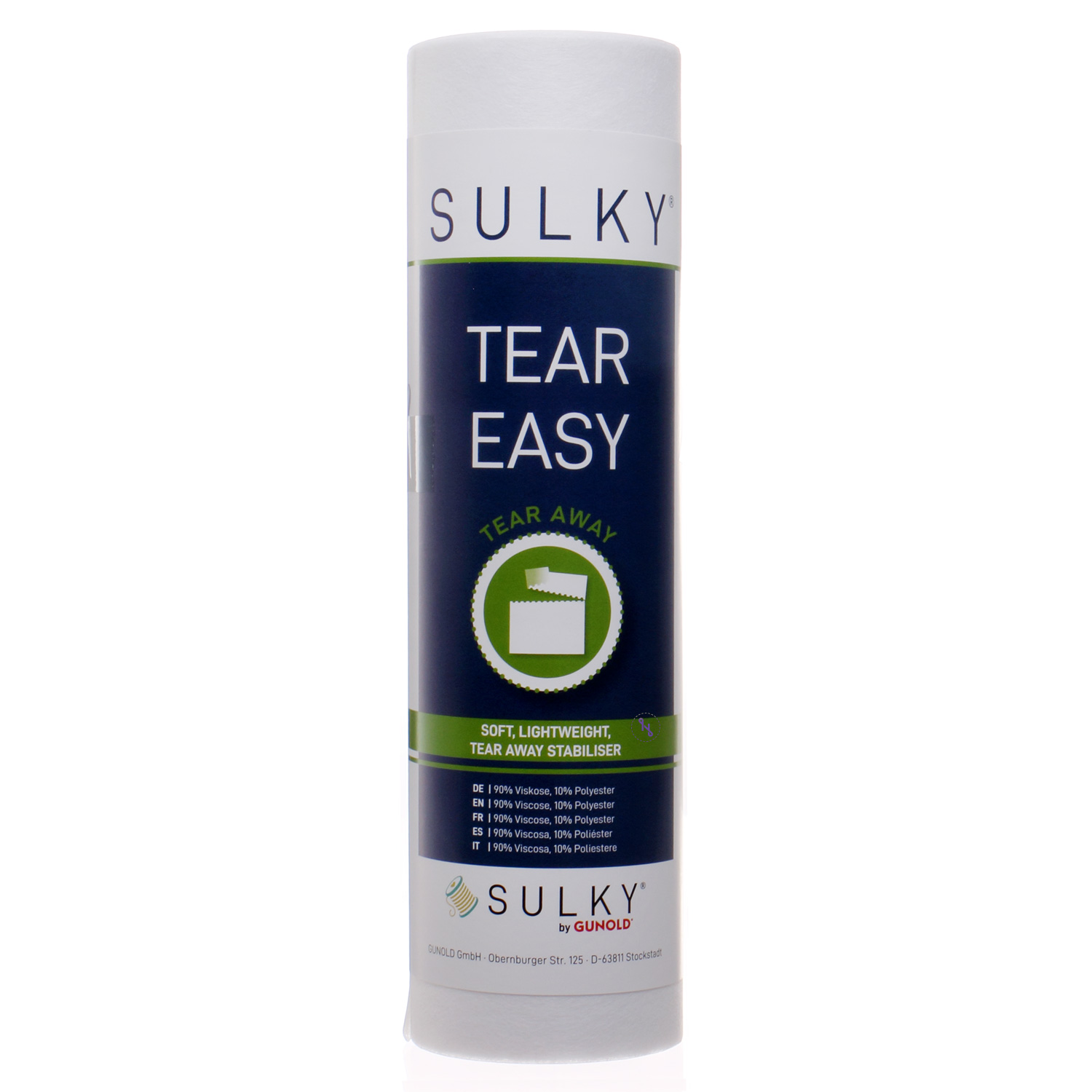 Sulky Tear Easy Rolle 25 cm x 10 m weiß